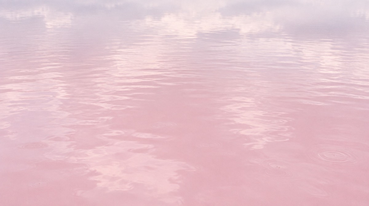 Pink water